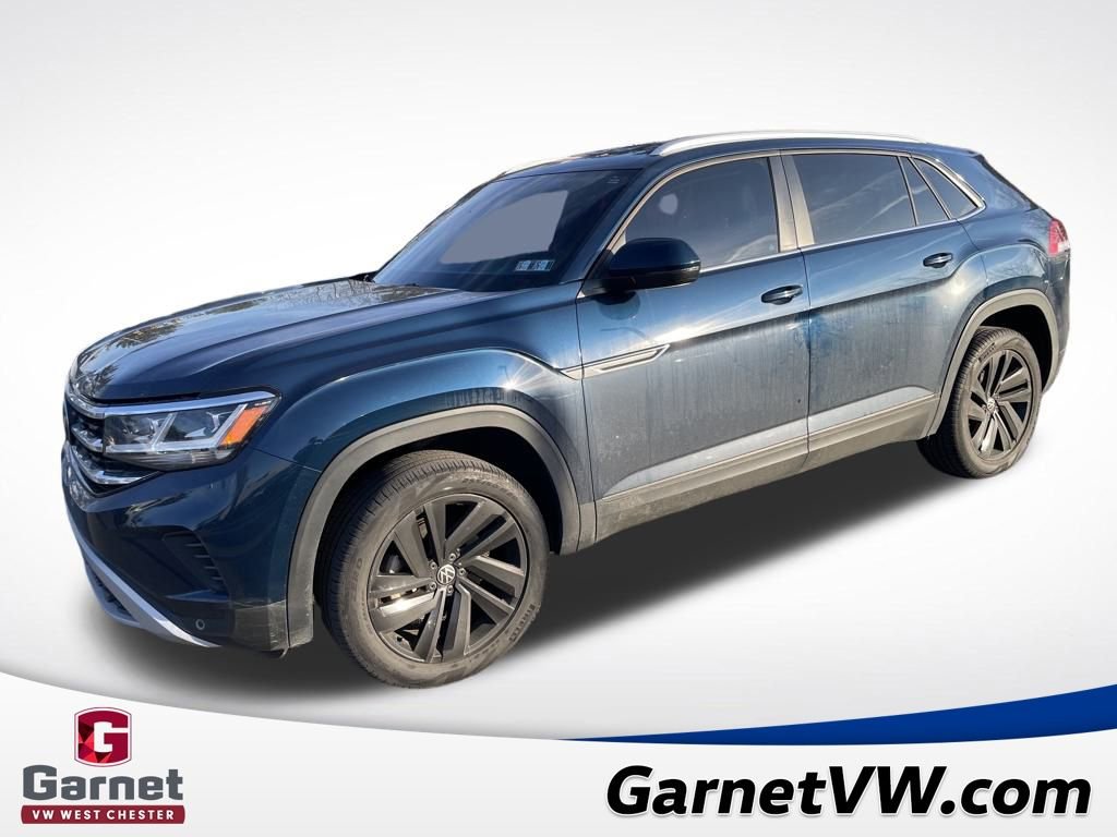 Used 2023 Volkswagen Atlas Cross Sport SE w/ Black Wheel Package