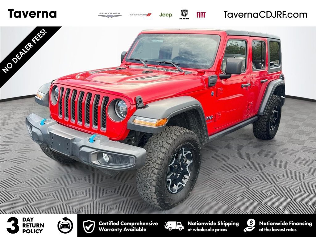 Certified 2023 Jeep Wrangler Unlimited Rubicon 4xe w/ Cold Weather Group
