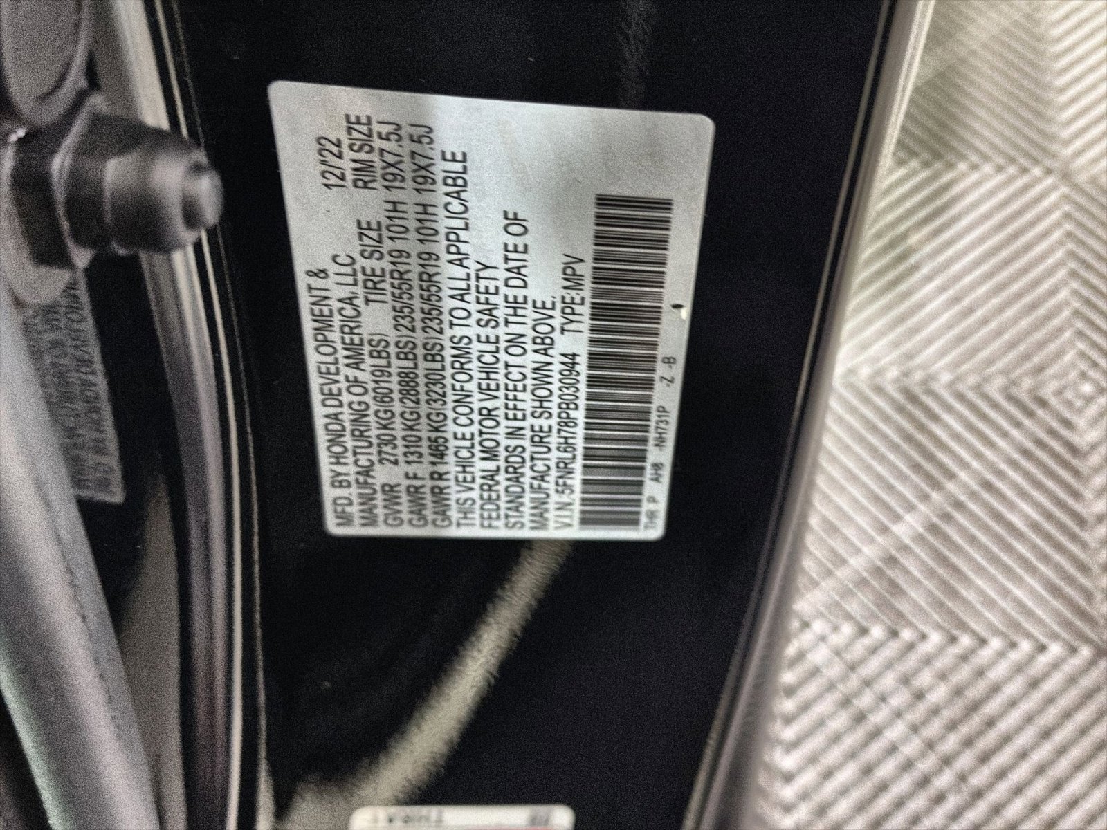 Used 2023 Honda Odyssey Sport image 47