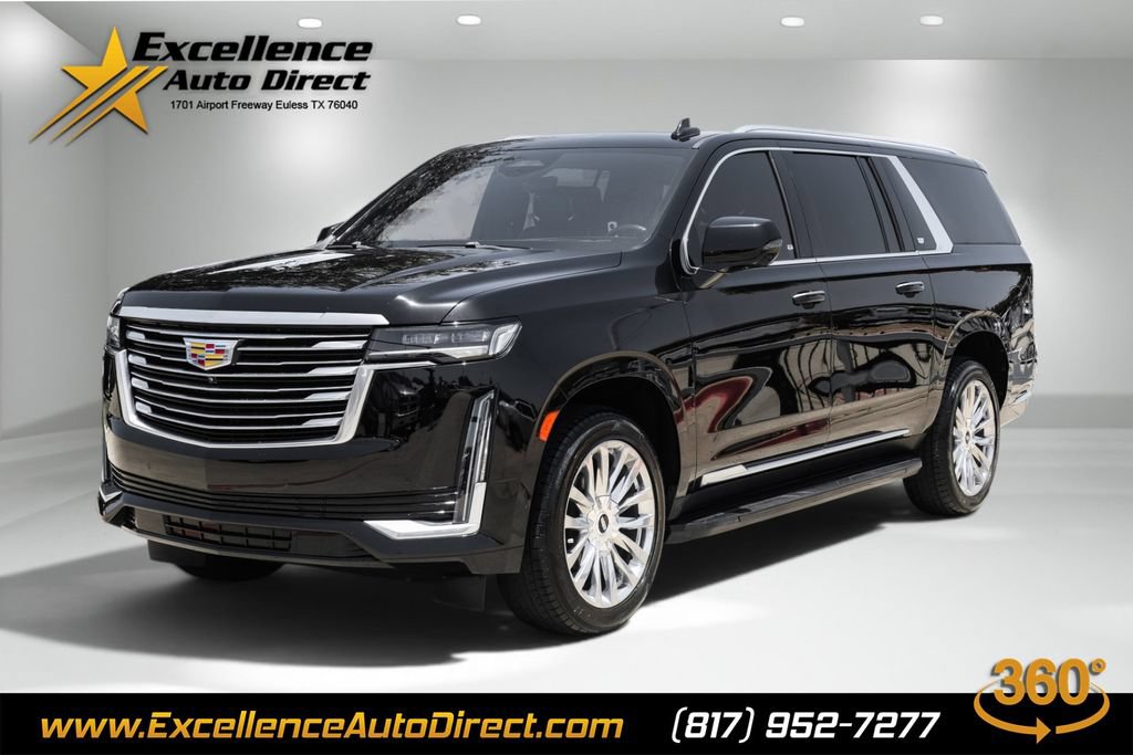 Used 2021 Cadillac Escalade ESV Premium Luxury w/ Performance Package