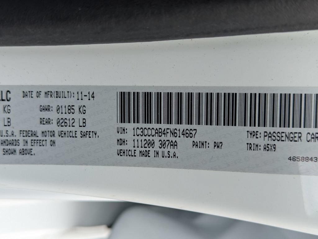 Used 2015 Chrysler 200 Limited w/ Convenience Group FWD image 32
