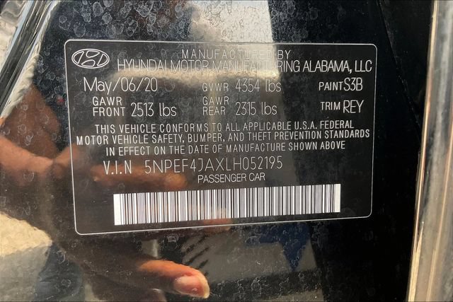 Used 2020 Hyundai Sonata SEL w/ Convenience Package FWD image 34