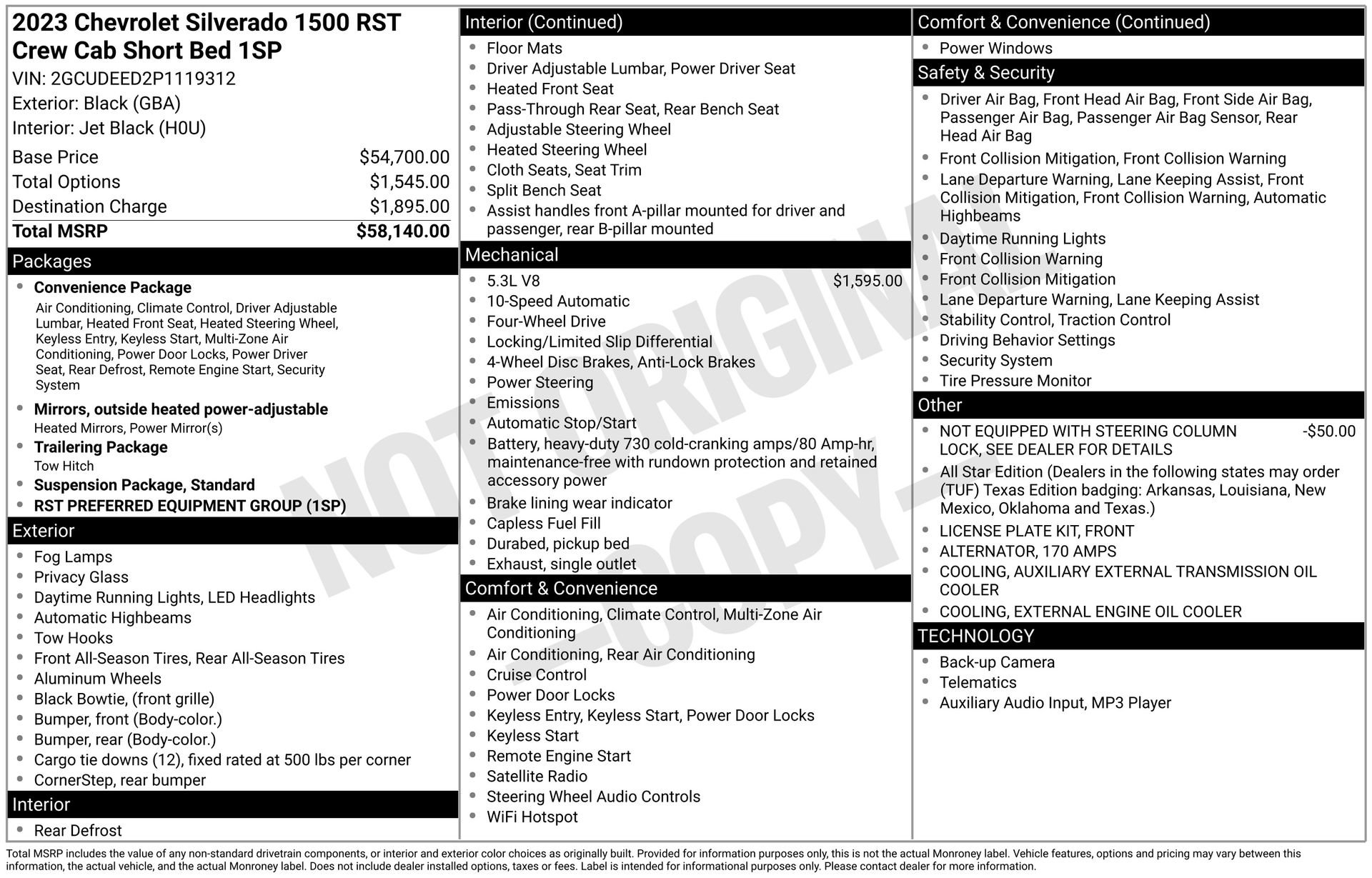 Used 2023 Chevrolet Silverado 1500 RST image 4