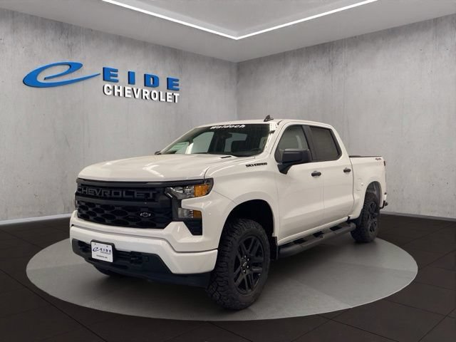 New 2026 Chevrolet Silverado 1500 Custom w/ Turbomax Blackout Package AWD/4WD image 4