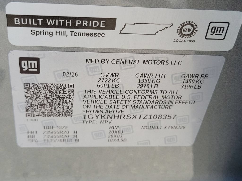 Used 2026 Cadillac XT5 Sportv AWD/4WD image 34