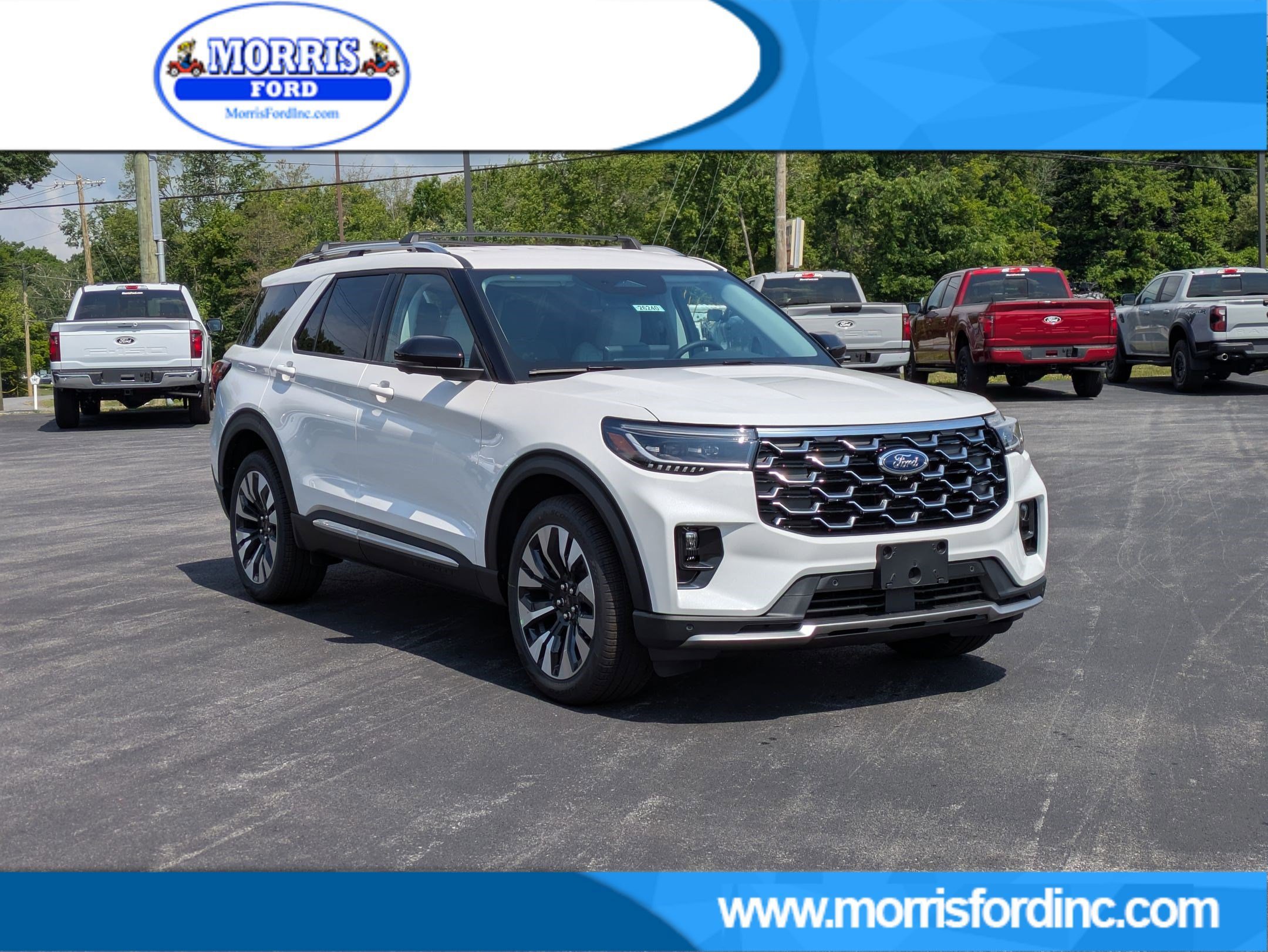 New 2026 Ford Explorer Platinum w/ LUX Leather Package