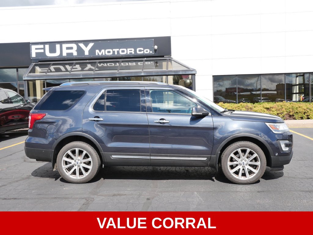 Used 2017 Ford Explorer Limited w/ Equipment Group 301A AWD/4WD image 1