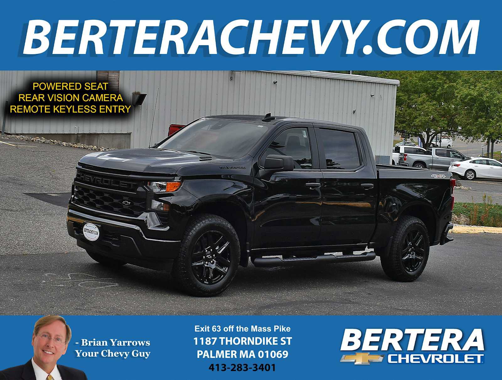 Used 2026 Chevrolet Silverado 1500 Custom w/ Turbomax Blackout Package AWD/4WD video 1