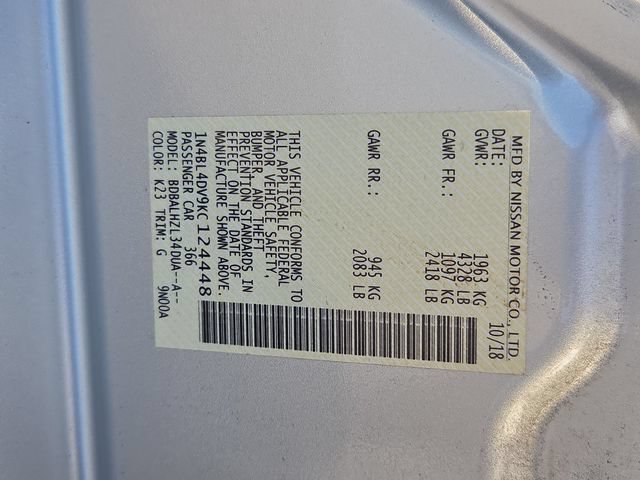 Used 2019 Nissan Altima 2.5 SV FWD image 35