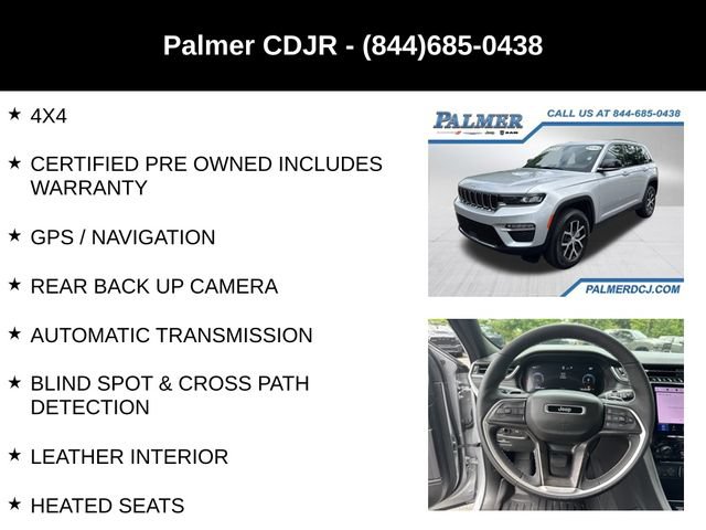 Used 2025 Jeep Grand Cherokee Limited AWD/4WD image 6