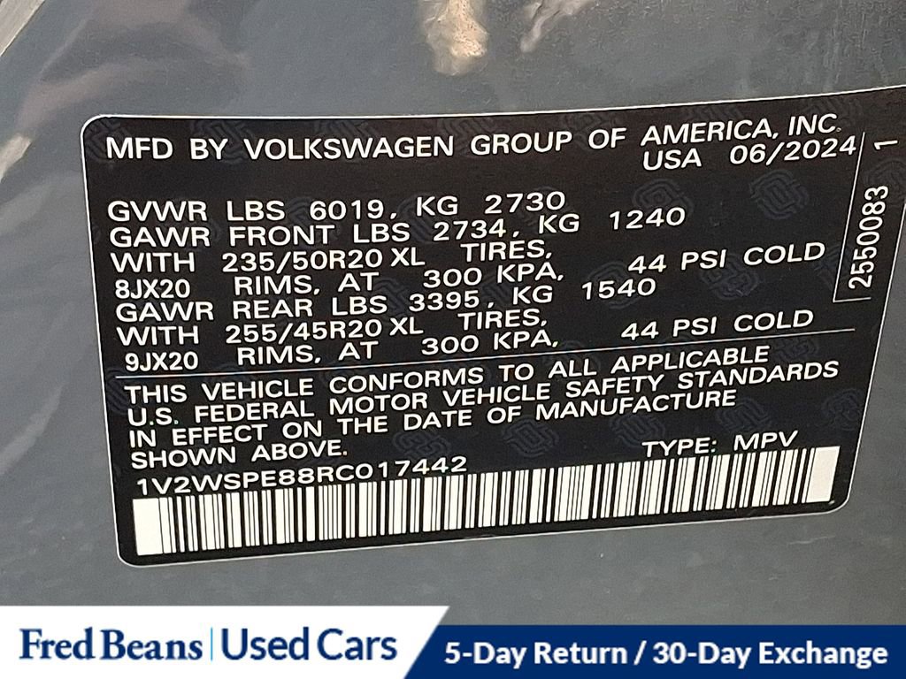 Certified 2024 Volkswagen ID.4 Pro S AWD/4WD image 27