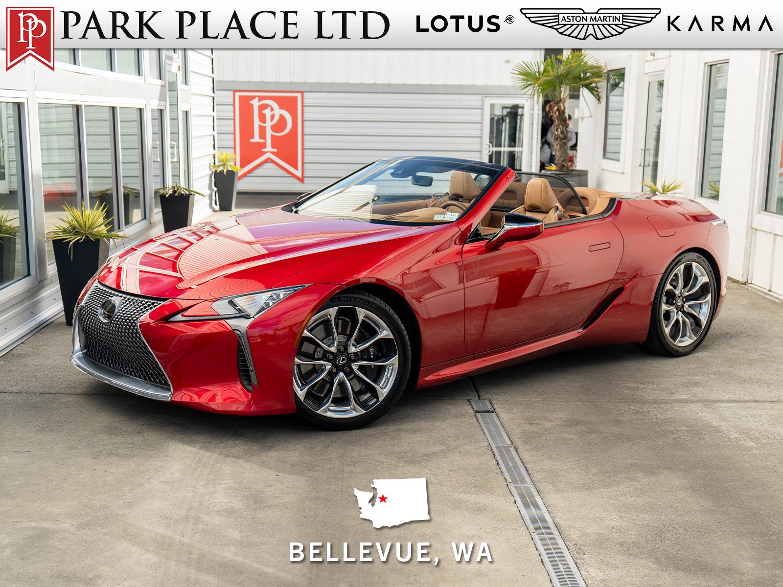 Used 2022 Lexus LC 500 Convertible w/ Touring Package image 1