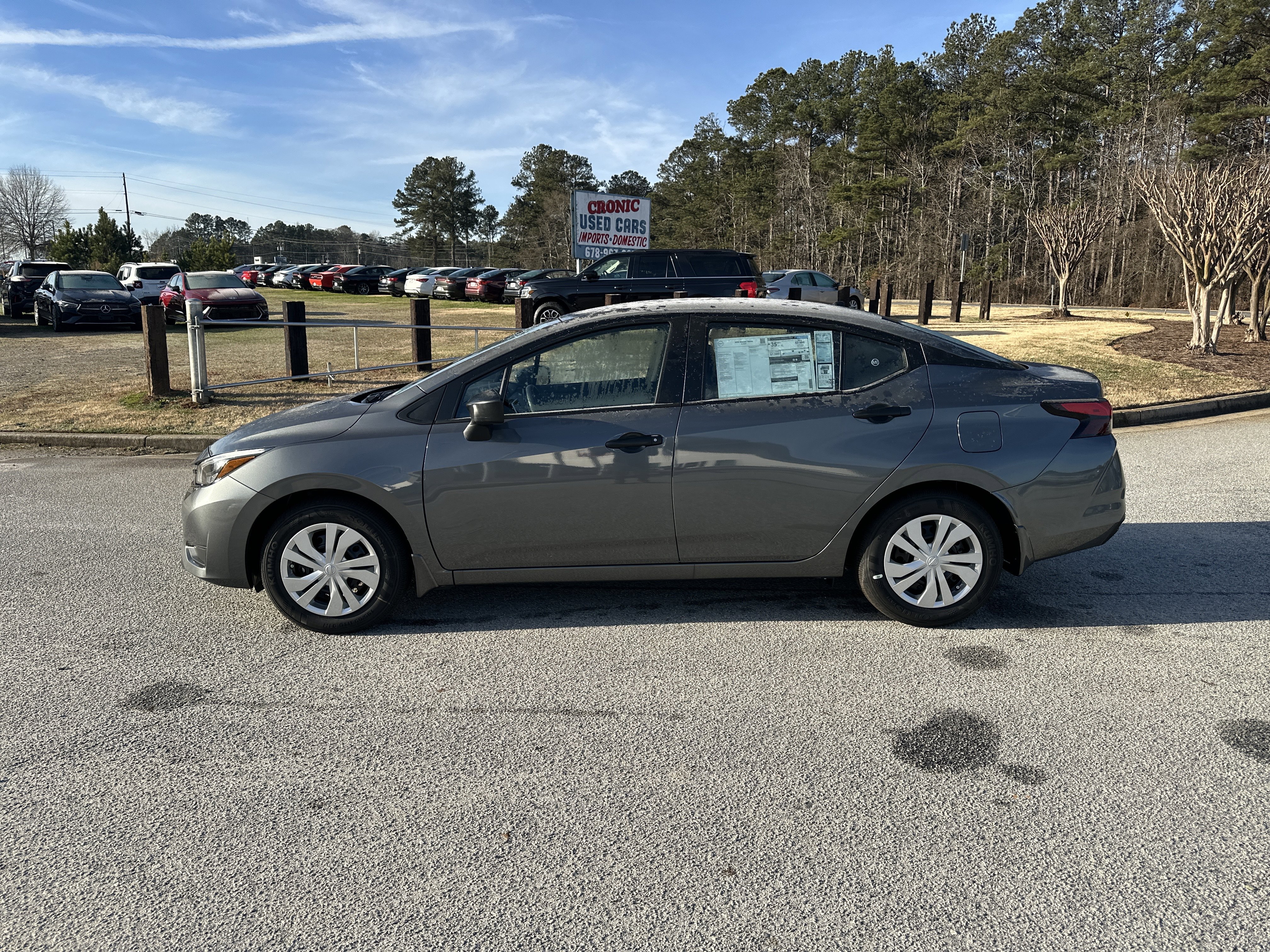 New 2025 Nissan Versa S w/ Trunk Package image 8