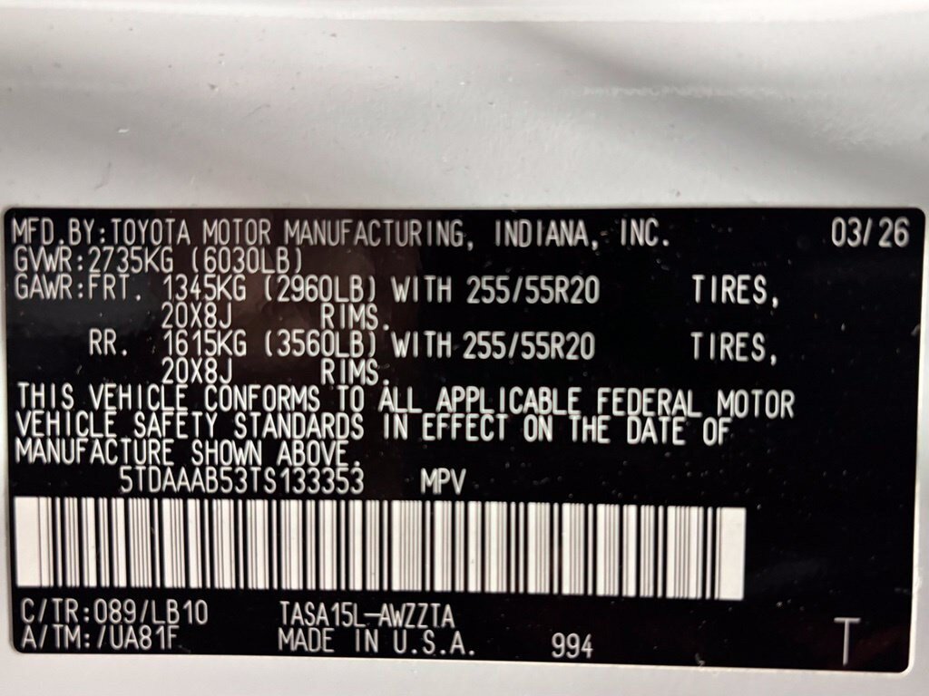 Used 2026 Toyota Grand Highlander AWD image 11