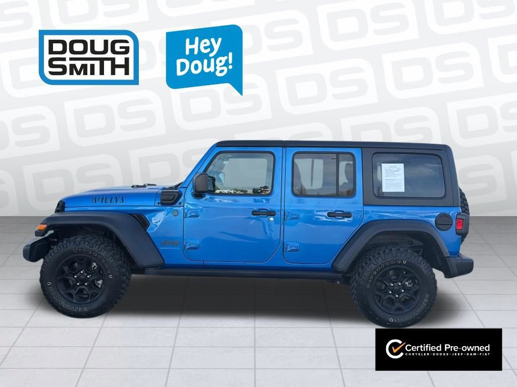 Certified 2023 Jeep Wrangler Unlimited w/ Cold Weather Group image 3