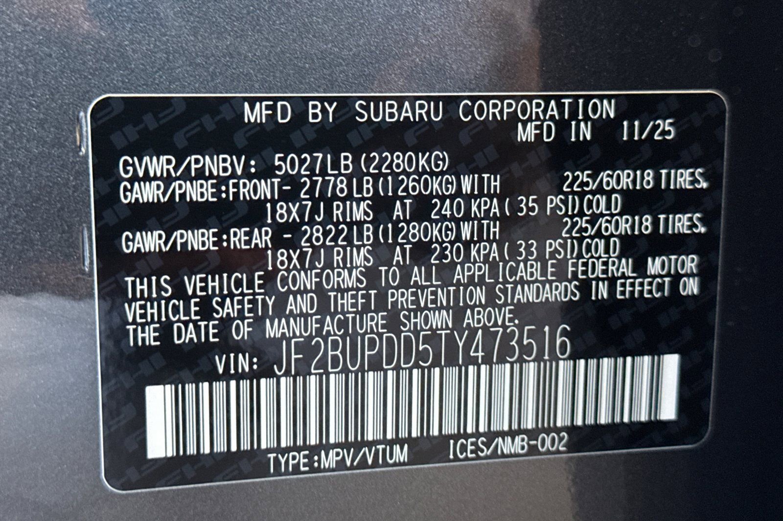 New 2026 Subaru Outback Limited image 30