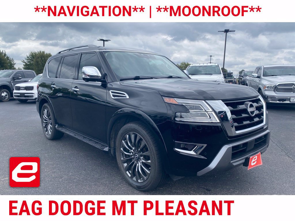 Used 2024 Nissan Armada Platinum w/ Captain's Chairs Package
