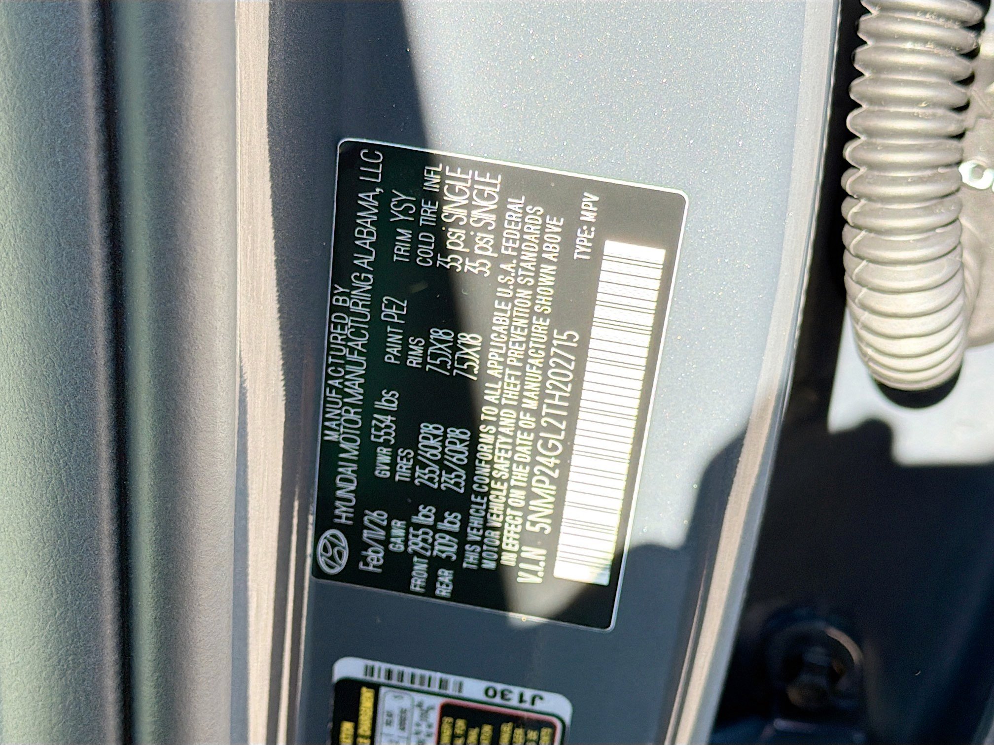 New 2026 Hyundai Santa Fe SEL image 36