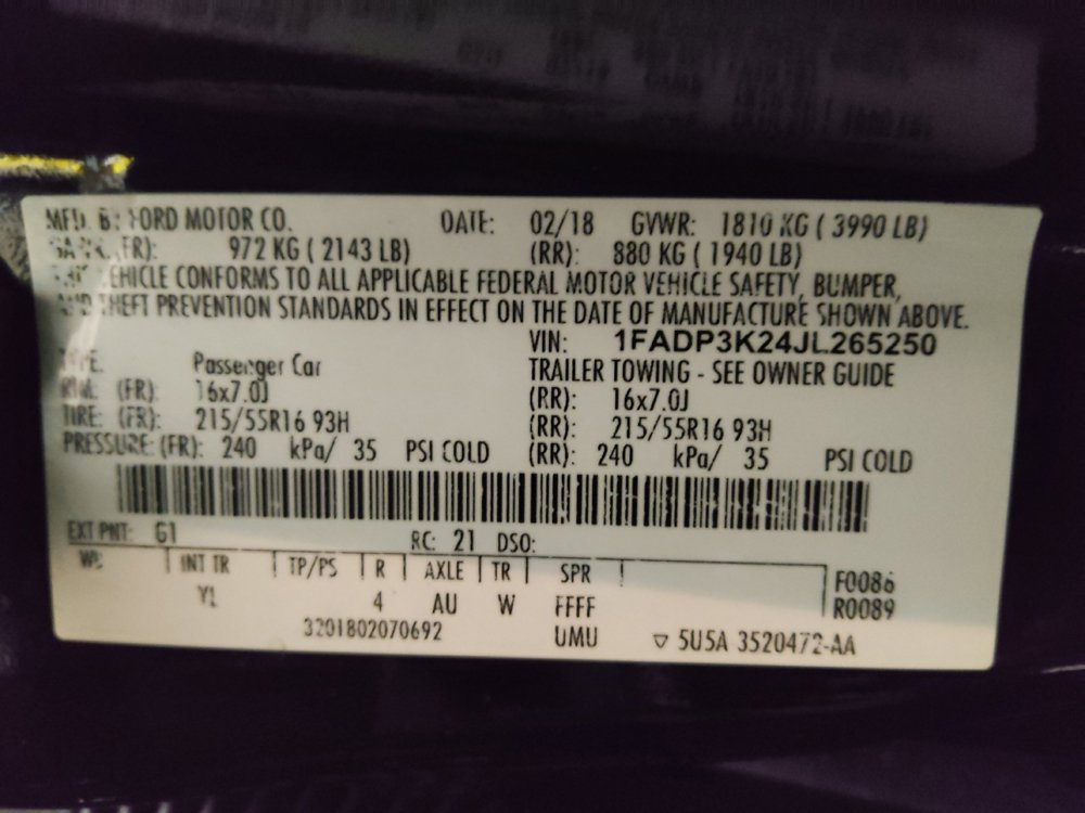 Used 2018 Ford Focus SE FWD image 33