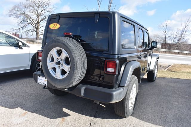 Used 2022 Jeep Wrangler Unlimited Sport image 3