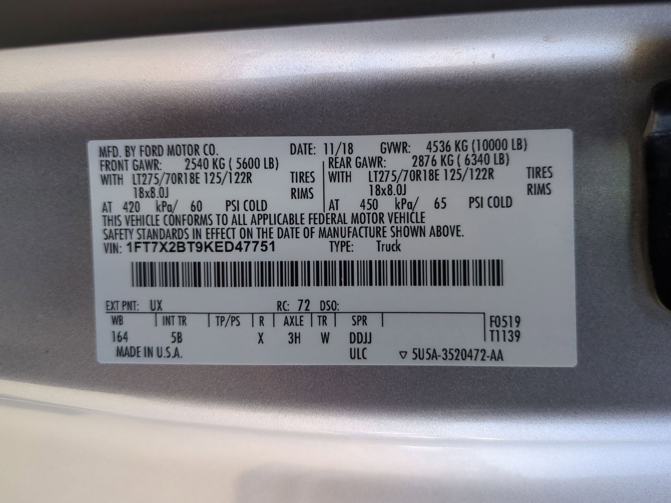 Used 2019 Ford F250 Lariat w/ Lariat Value Package image 33