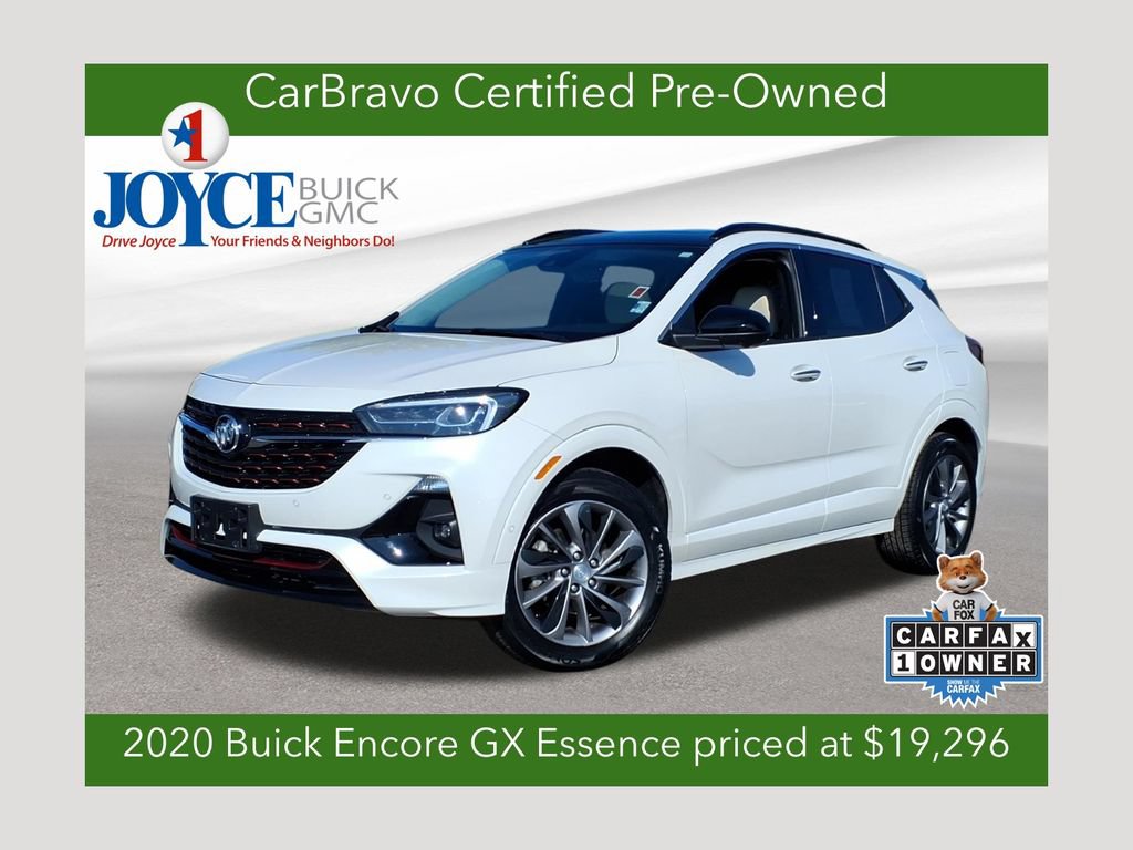 Certified 2020 Buick Encore GX Essence w/ Experience Buick Package