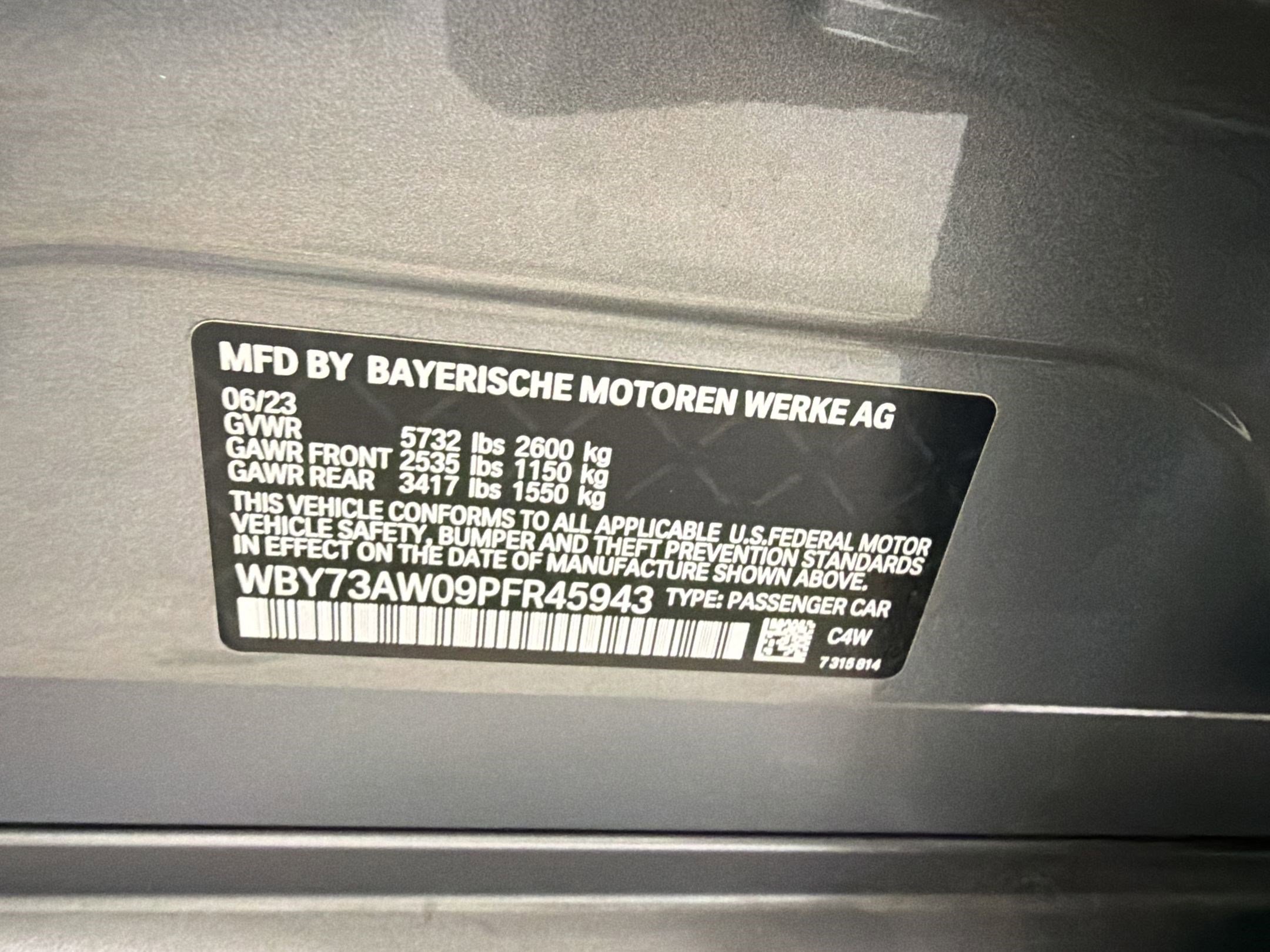 Certified 2023 BMW i4 eDrive40 w/ Premium Package RWD image 12