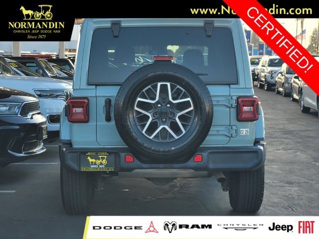 Certified 2024 Jeep Wrangler Unlimited Sahara AWD/4WD image 4
