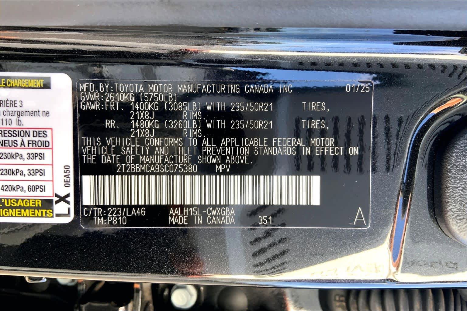 Used 2025 Lexus RX 350 w/ Convenience Package AWD/4WD image 37