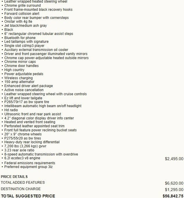 Used 2017 Chevrolet Silverado 1500 High Country image 8