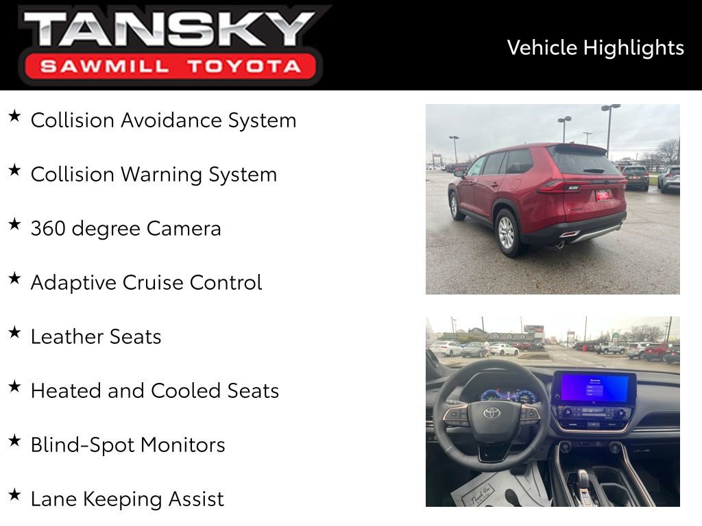 Certified 2025 Toyota Grand Highlander AWD Hybrid image 9