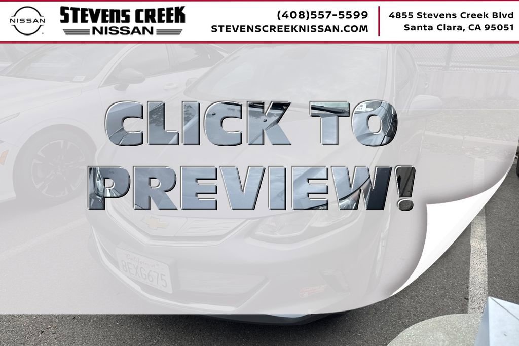 Used 2018 Chevrolet Volt Premier w/ Driver Confidence Package
