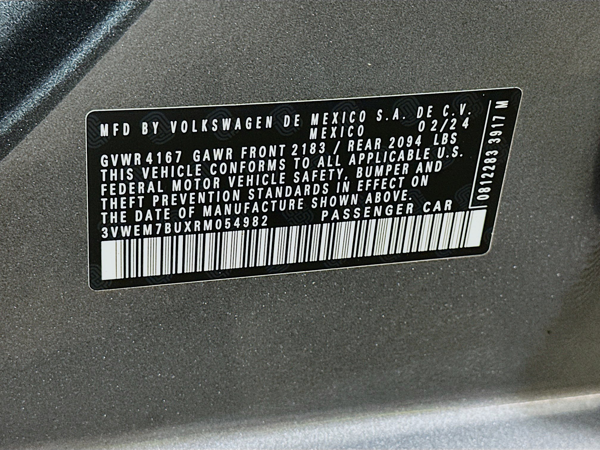 Used 2024 Volkswagen Jetta SE image 12