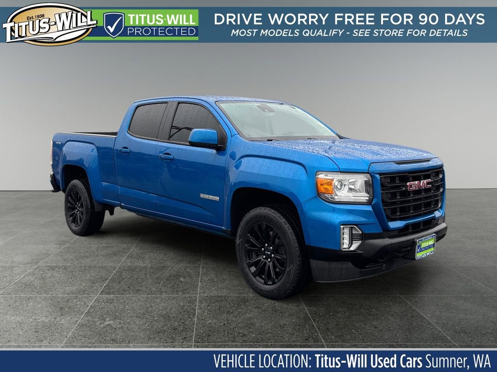 Used 2021 GMC Canyon Elevation w/ Driver Alert Package image 1