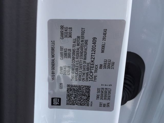 New 2026 Chevrolet Colorado Trail Boss AWD/4WD image 32