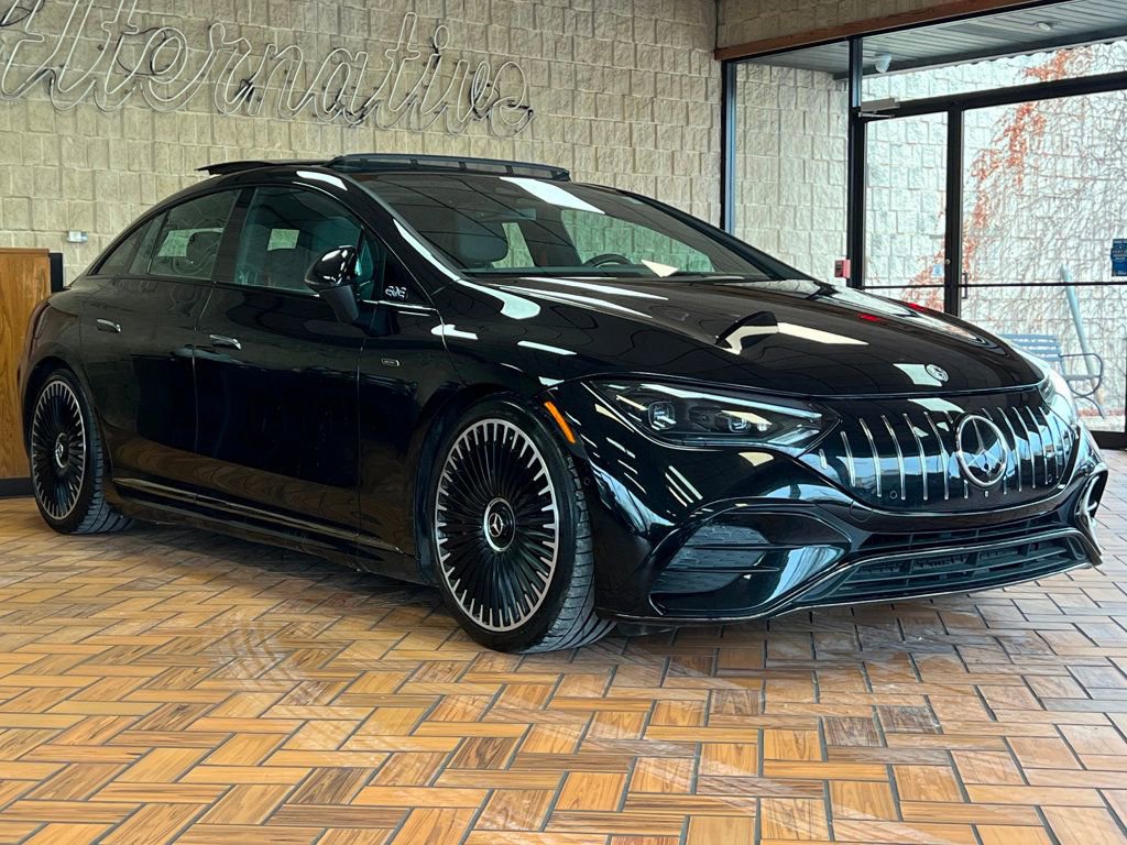 Used 2023 Mercedes-Benz EQE AMG 4MATIC Sedan w/ AMG Night Package image 9