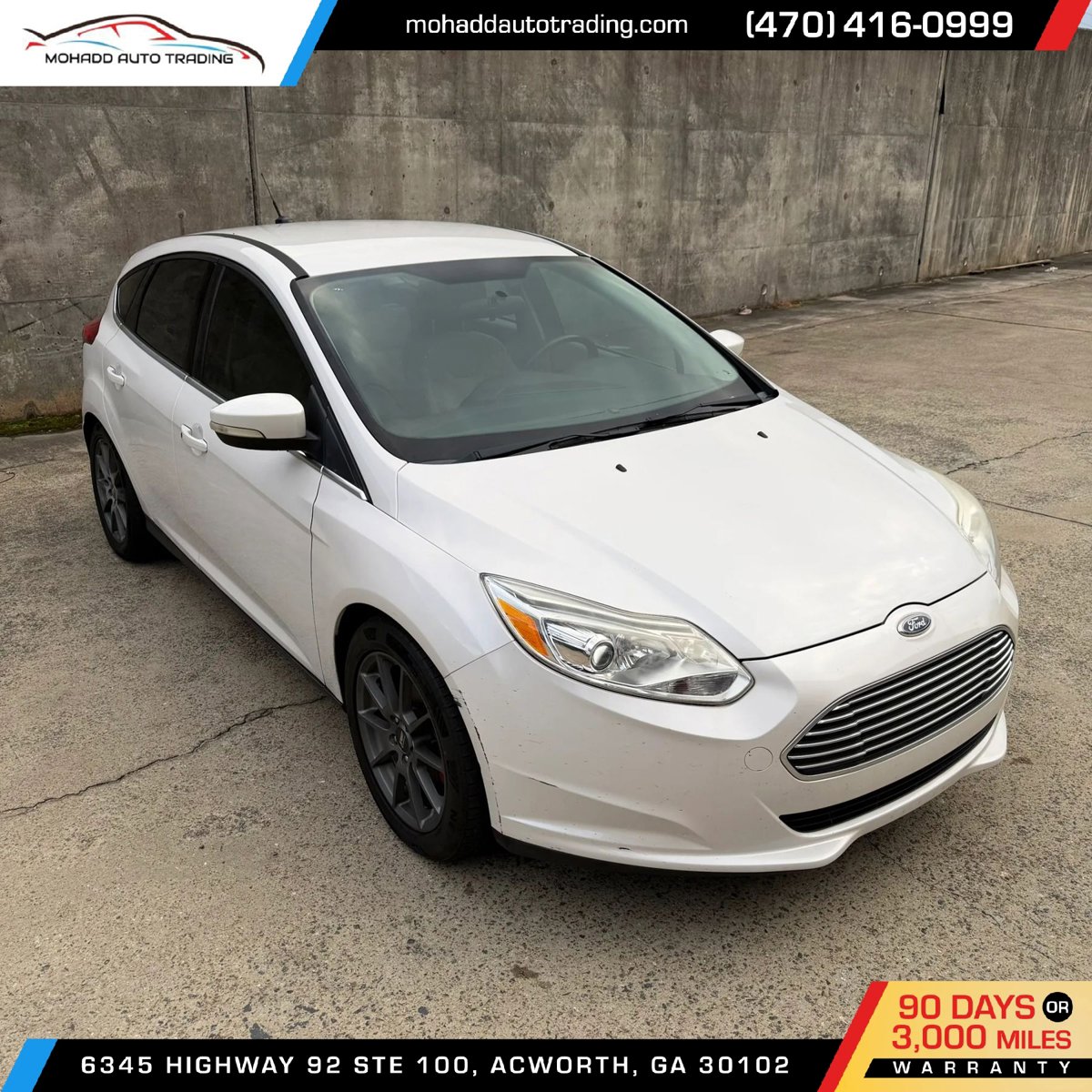 Used 2013 Ford Focus Electric Hatchback FWD image 1