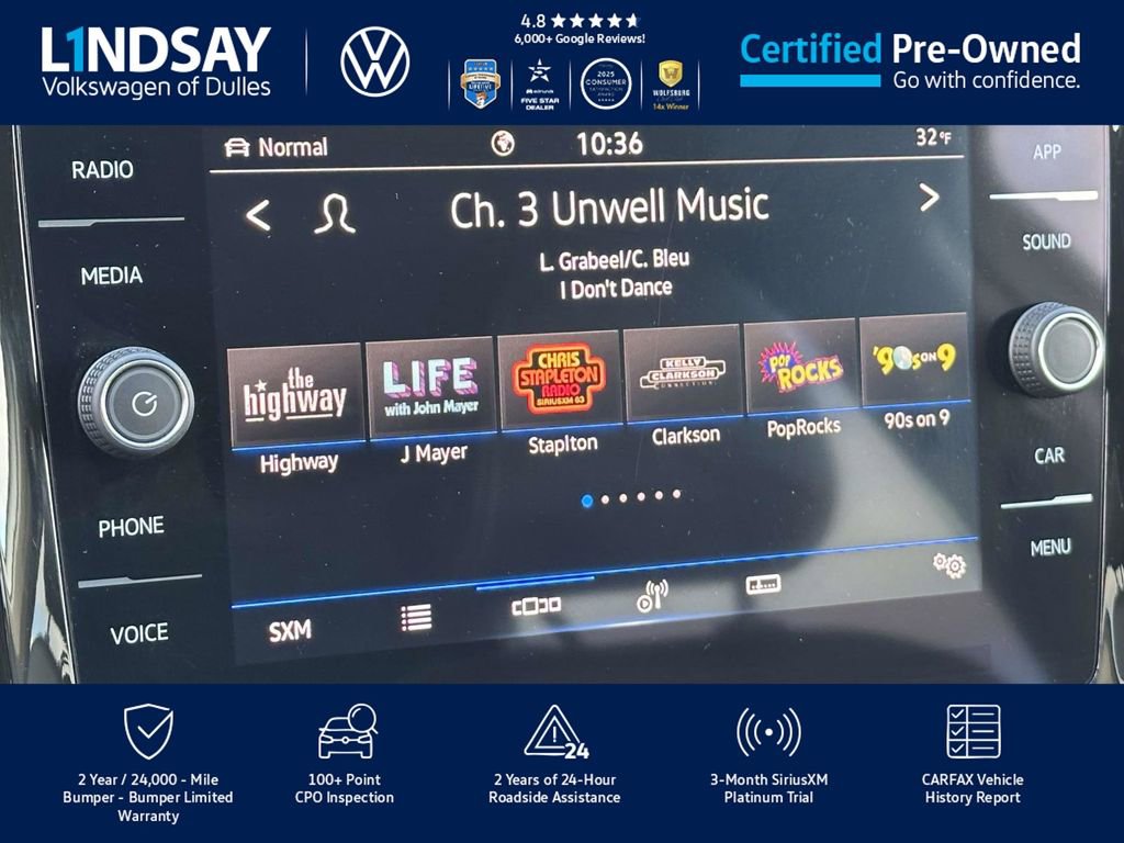 Certified 2023 Volkswagen Atlas SE w/ Black Wheel Package image 18