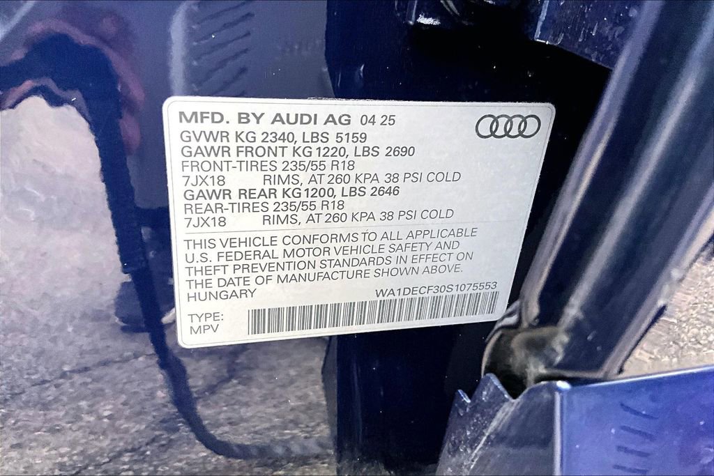 Used 2025 Audi Q3 2.0T Premium w/ Convenience Package image 19