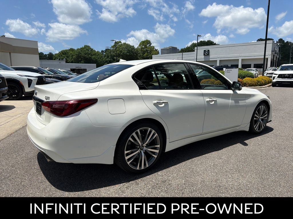 Certified 2023 INFINITI Q50 Sensory RWD image 13