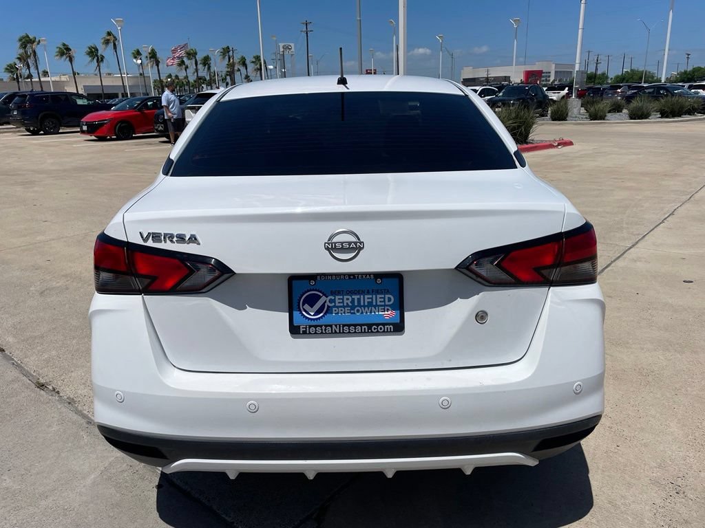 Certified 2024 Nissan Versa S w/ Trunk Package FWD image 6