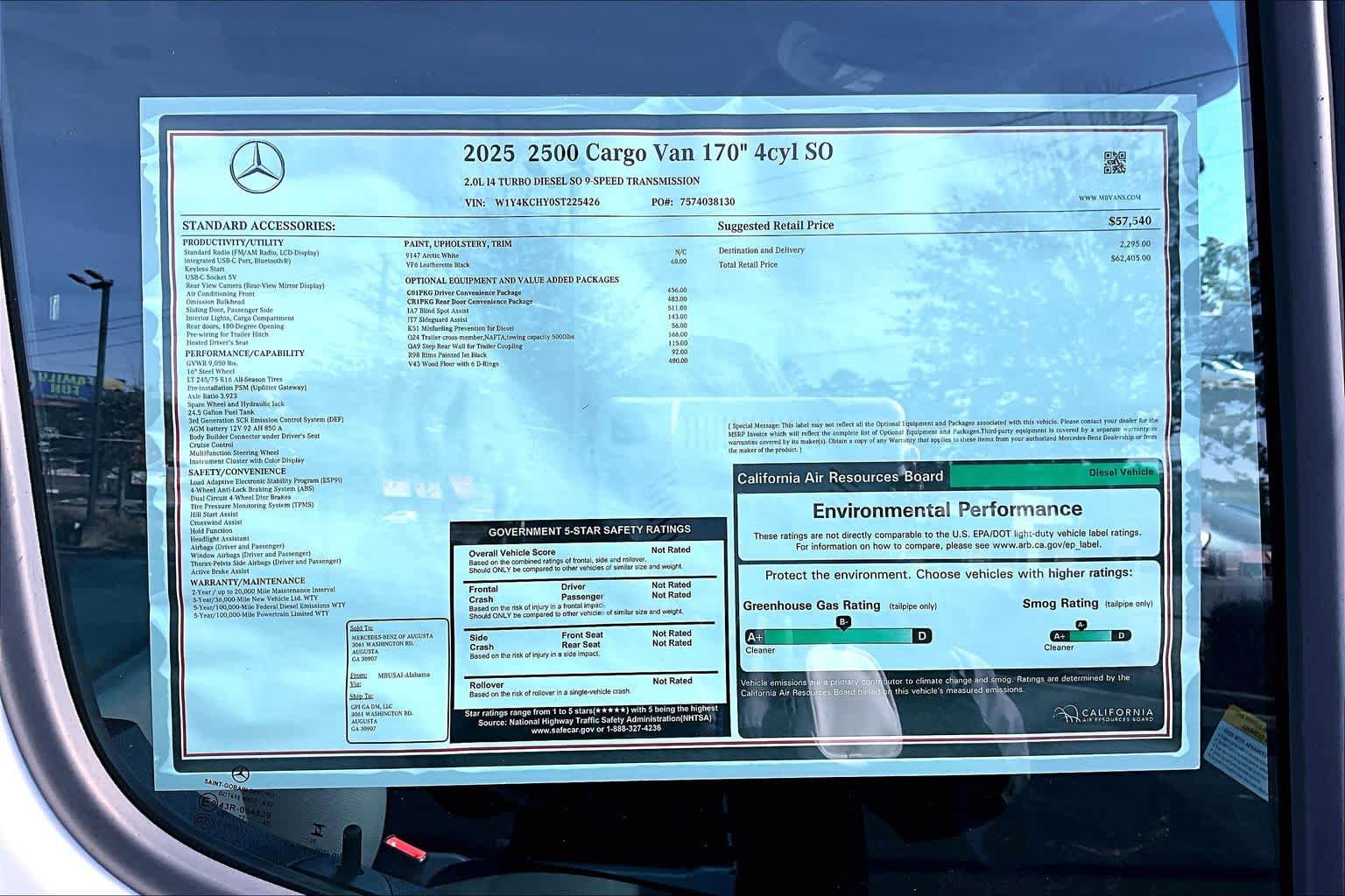 New 2025 Mercedes-Benz Sprinter 2500 image 19