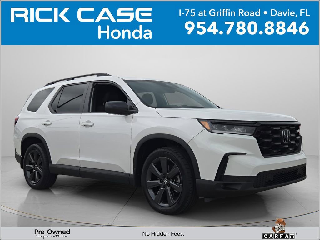 Certified 2025 Honda Pilot Sport