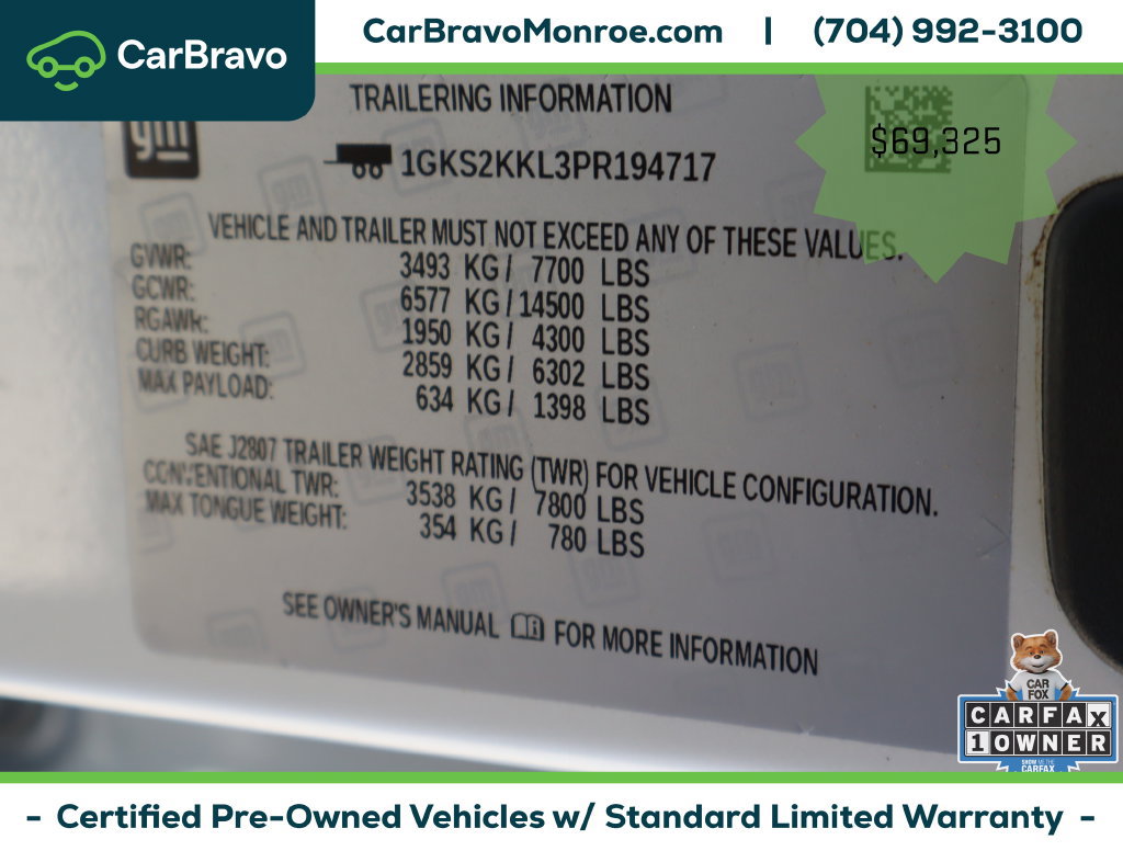 Certified 2023 GMC Yukon XL Denali Ultimate AWD/4WD image 50