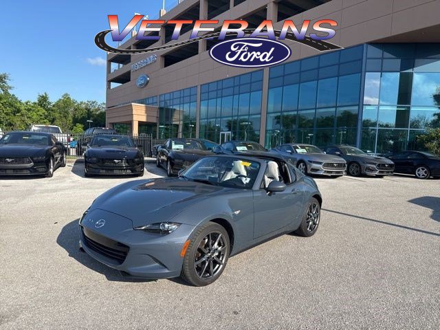 Used 2021 MAZDA MX-5 Miata RF Grand Touring RWD image 1
