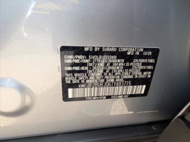 New 2026 Subaru Outback Touring XT image 23