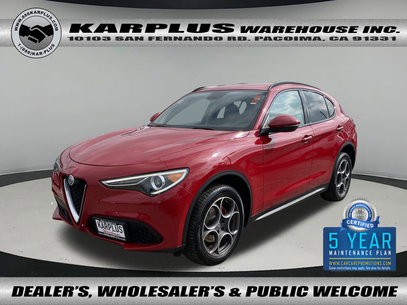 Used 2018 Alfa Romeo Stelvio Sport w/ Quick Order Package 22J Sport video 1