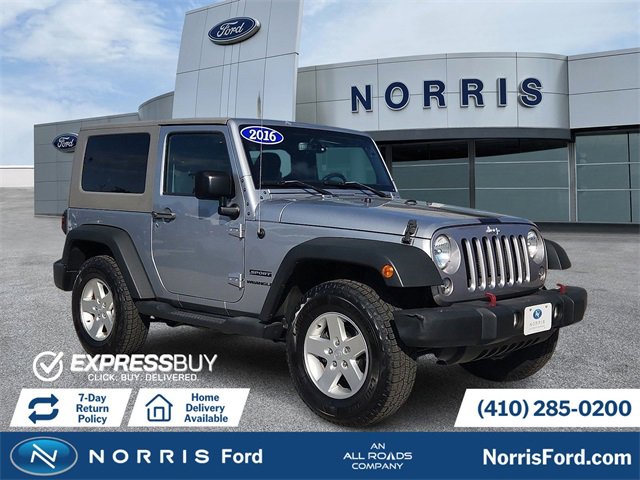 Used 2016 Jeep Wrangler Sport w/ Quick Order Package 24S