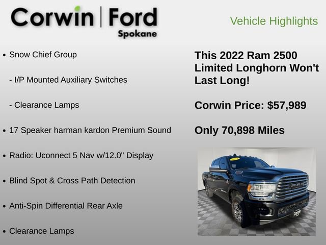 Used 2022 RAM 2500 Limited image 12