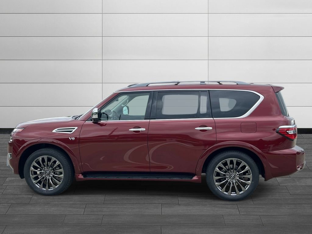 Used 2022 Nissan Armada Platinum w/ Captain's Chairs Package AWD/4WD image 2
